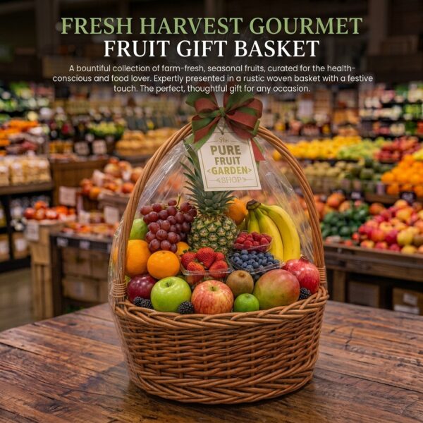 The Pure Fruit Garden Premium Gift Basket